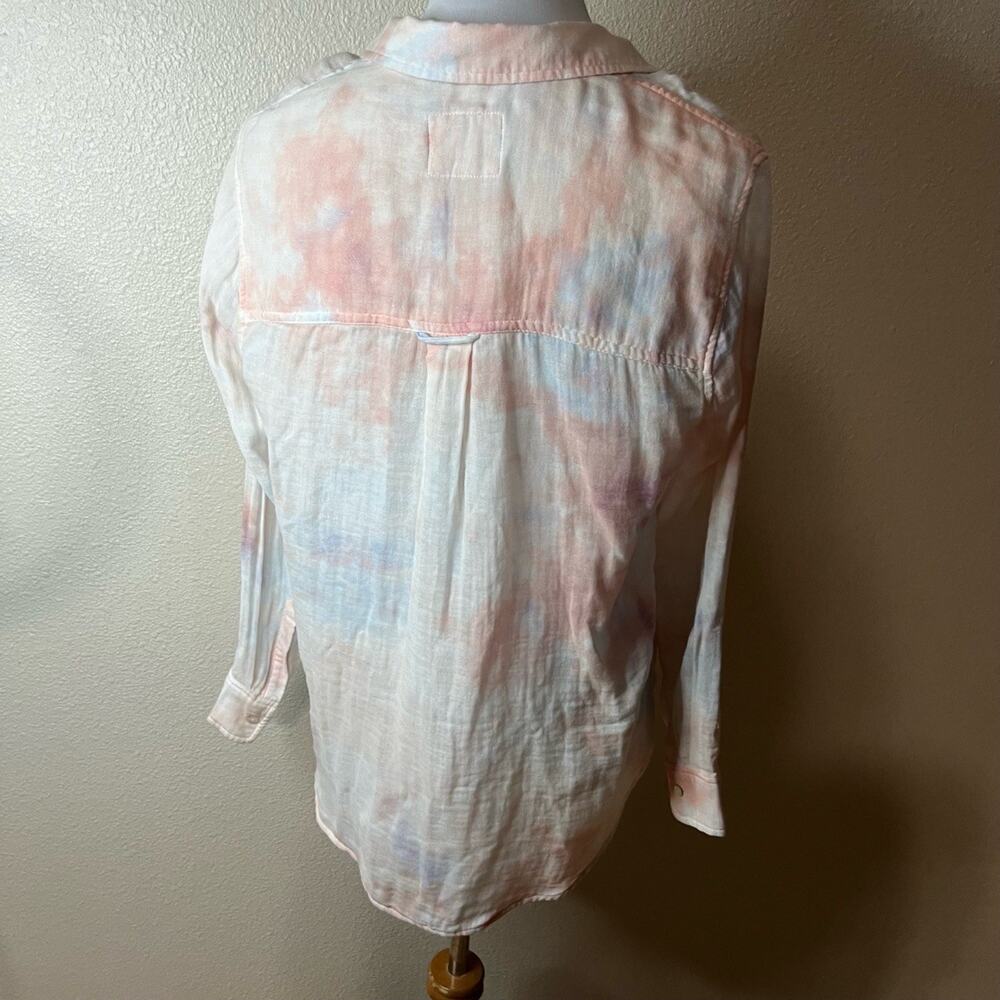 Rails Ellis Daybreak Small Tie-Dye Button-Down Sh… - image 7